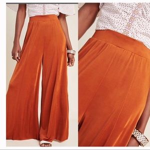 ANTHRO NWT Maeve Shiloh slinky knit wide-leg pants